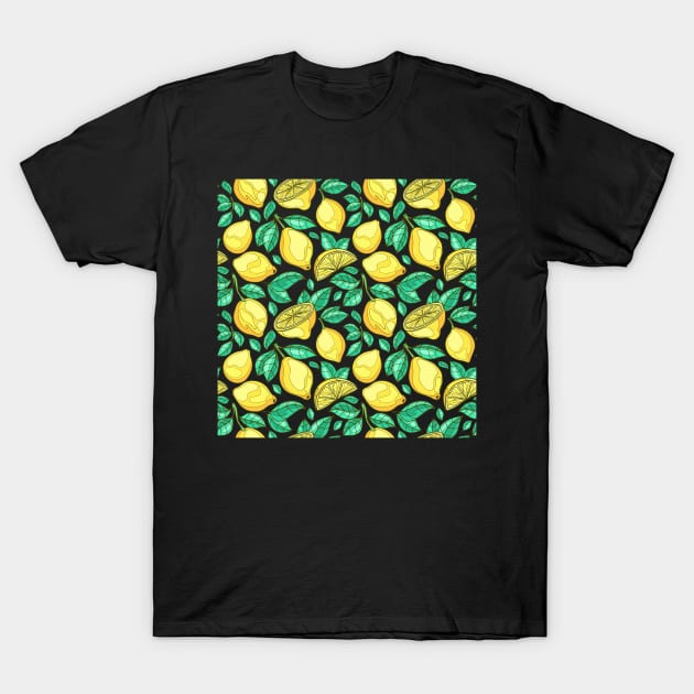 Lemon, Lime T-Shirt by faiqawaheed
